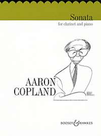 Copland Clarinet Sonata Sheet Music Songbook