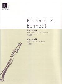 Bennett Crosstalk Clarinet Duet Sheet Music Songbook
