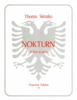 Simaku Nokturn (clarinet & Piano) Sheet Music Songbook