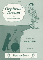 Mccubbin Orpheus Dream Bb Clarinet & Piano Sheet Music Songbook