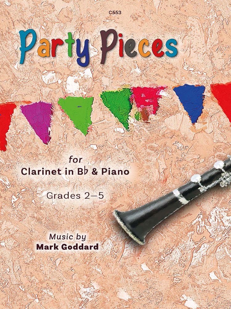 Goddard Party Pieces Bb Clarinet & Piano Sheet Music Songbook