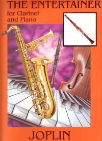Entertainer Joplin Clarinet & Piano Sheet Music Songbook