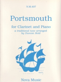 Portsmouth Traditional (clarinet & Piano) Sheet Music Songbook