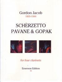 Jacob Scherzetto,pavane & Gopak 4 Bb Score & Parts Sheet Music Songbook