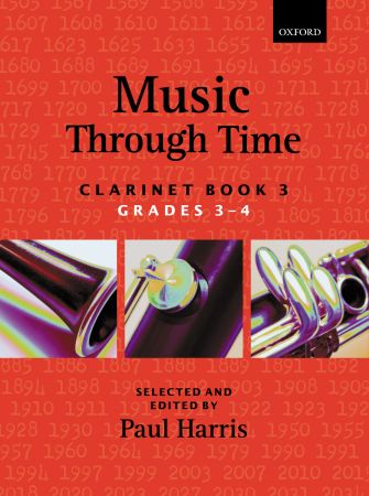 Music Through Time Book 3 Clarinet Sheet Music Songbook