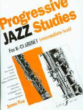 Progressive Jazz Studies 2 Clarinet Intermediate Sheet Music Songbook