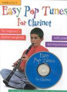 Easy Pop Tunes Clarinet Book & Cd Sheet Music Songbook