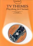 Guest Spot Tv Themes Clarinet Book & Cd Sheet Music Songbook