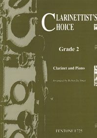 Clarinettists Choice Grade 2 De Smet Sheet Music Songbook