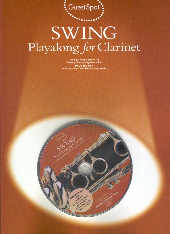 Guest Spot Swing Clarinet Book & Cd Sheet Music Songbook