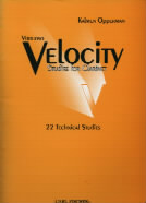 Opperman Virtuoso Velocity Studies Clarinet Sheet Music Songbook