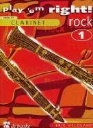 Play Em Right - Rock 1 Clarinet Veldkamp Sheet Music Songbook