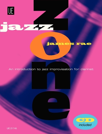 Jazz Zone Jazz Improvisation Clarinet Rae Bk & Cd Sheet Music Songbook