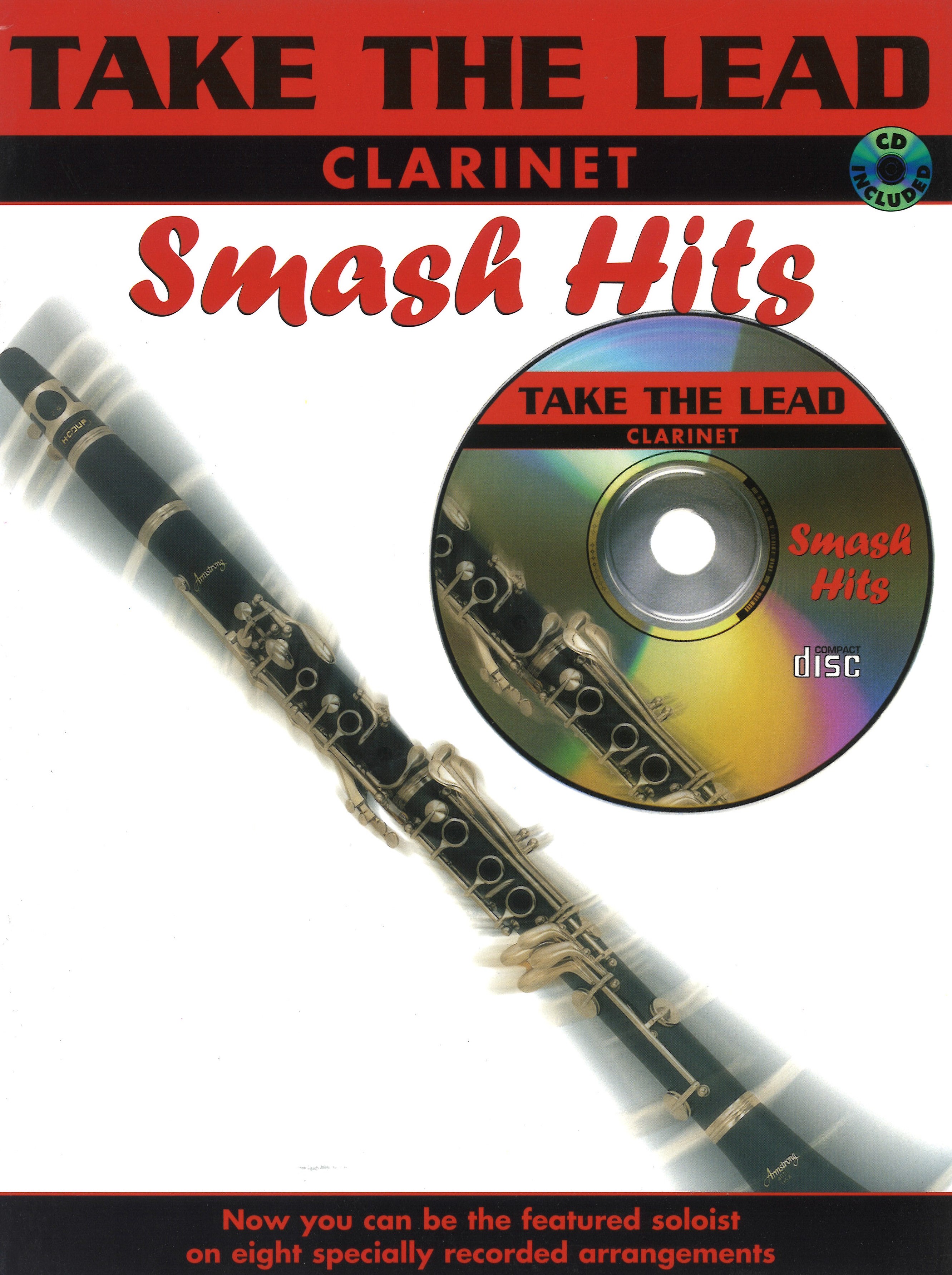 Take The Lead Smash Hits Clarinet Book & Cd Sheet Music Songbook