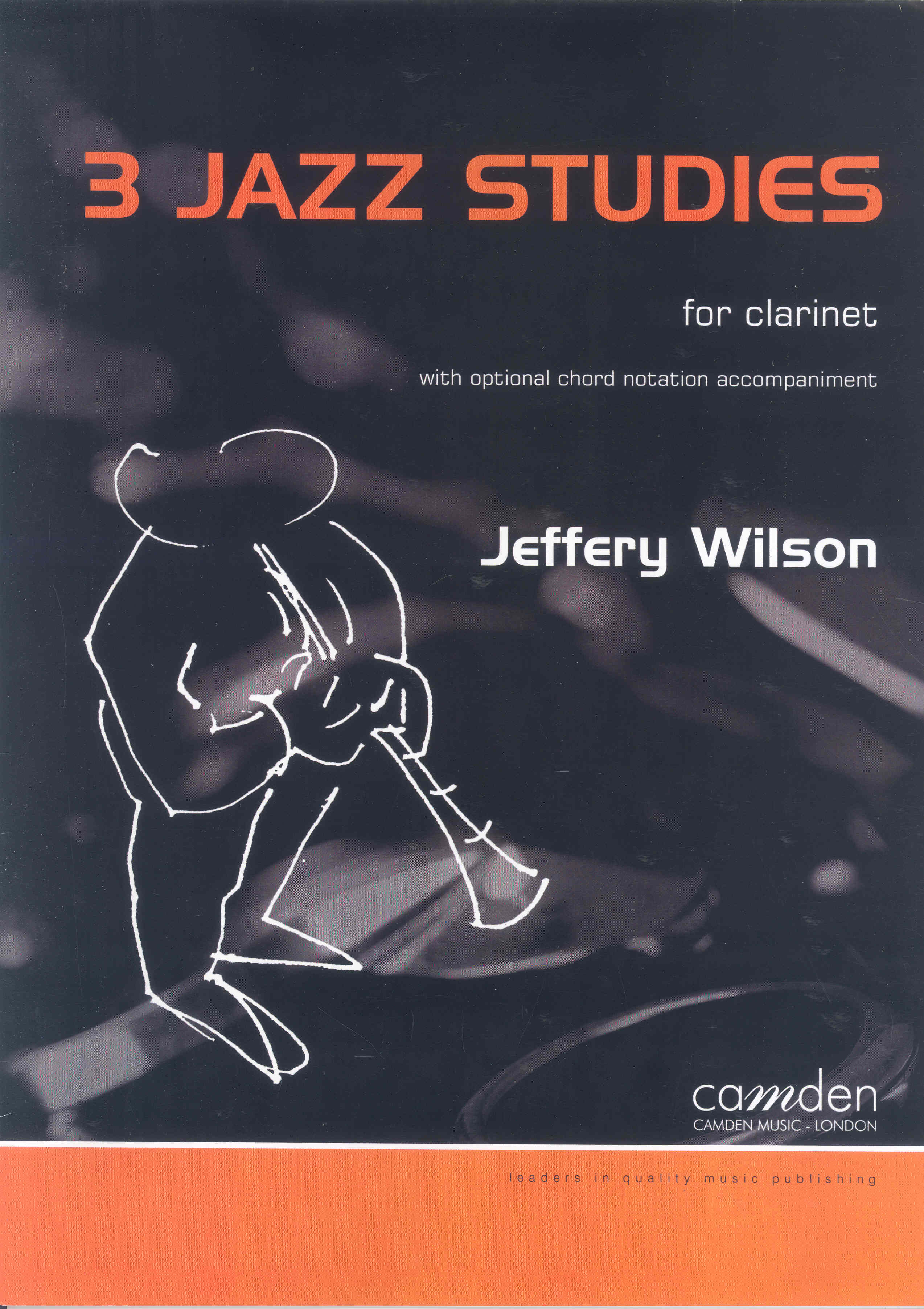 Three Jazz Studies Wilson Clarinet Sheet Music Songbook