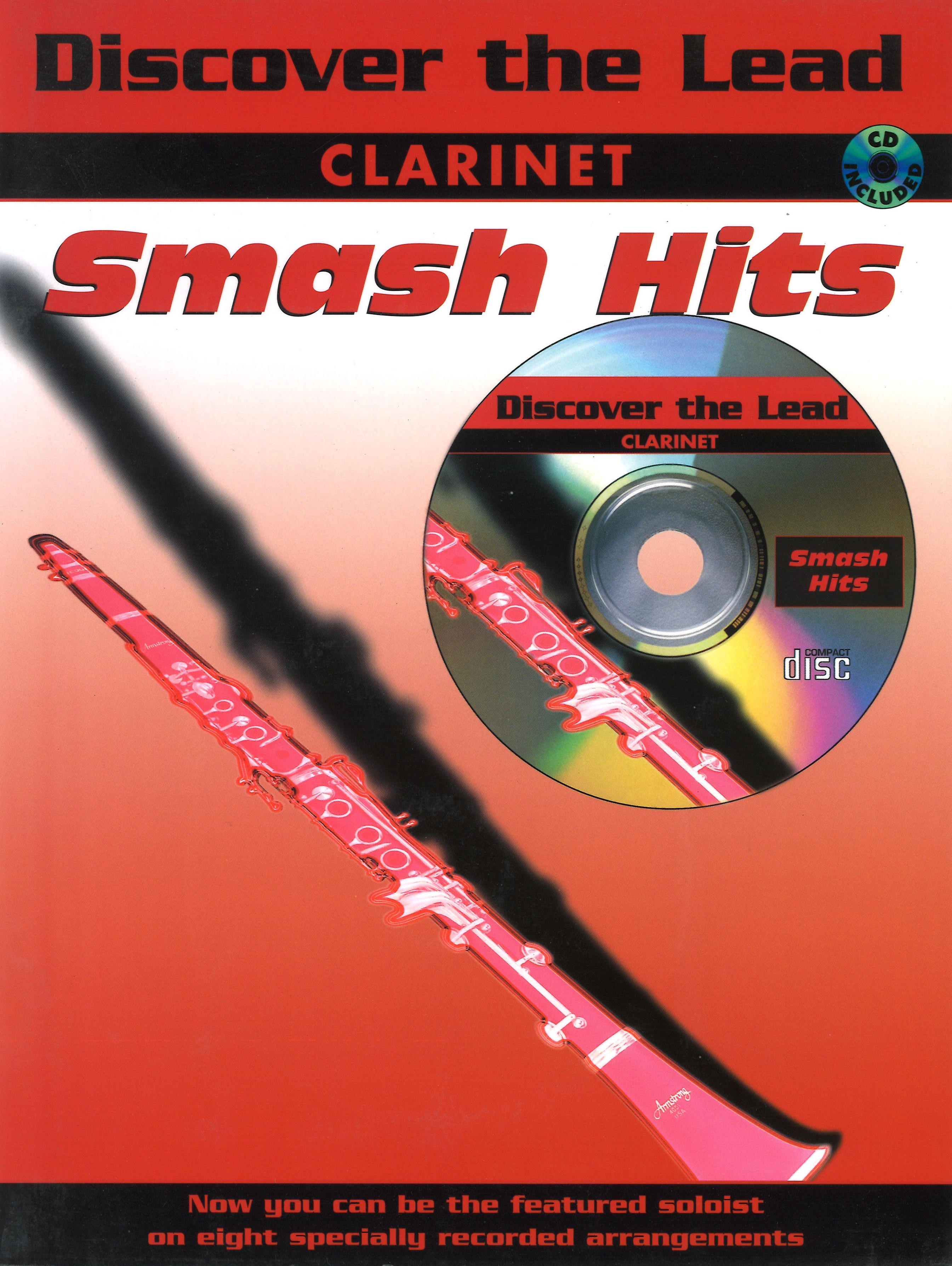 Discover The Lead Smash Hits Clarinet Book & Cd Sheet Music Songbook