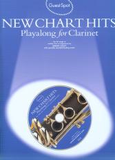 Guest Spot New Chart Hits Clarinet Book & Cd Sheet Music Songbook
