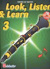 Look Listen & Learn 3 Method For Clarinet Bk & Cd Sheet Music Songbook