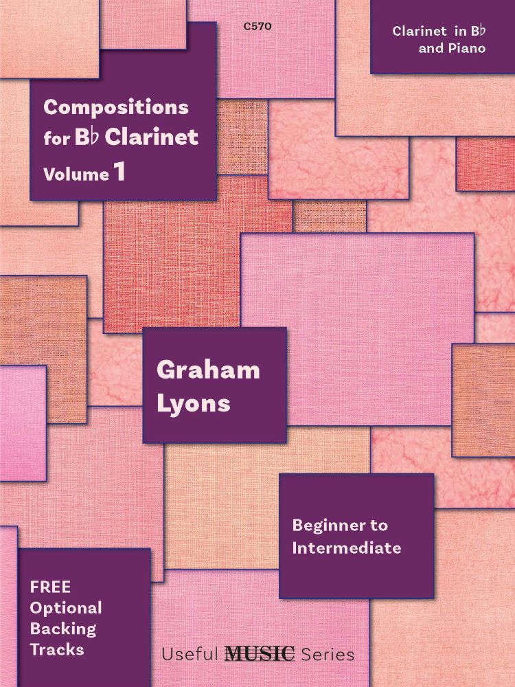 Compositions For Clarinet Vol 1 Lyons Book & Cd Sheet Music Songbook