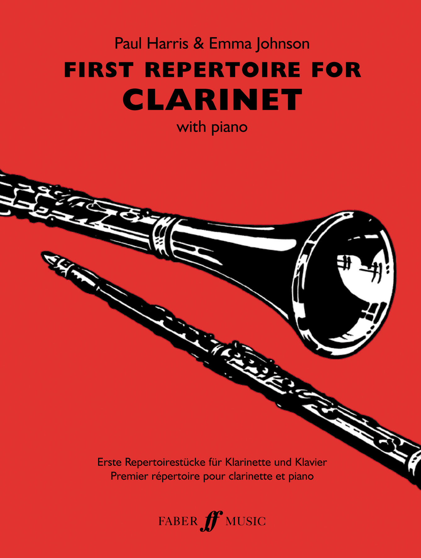 First Repertoire For Clarinet Harris & Johnson Sheet Music Songbook