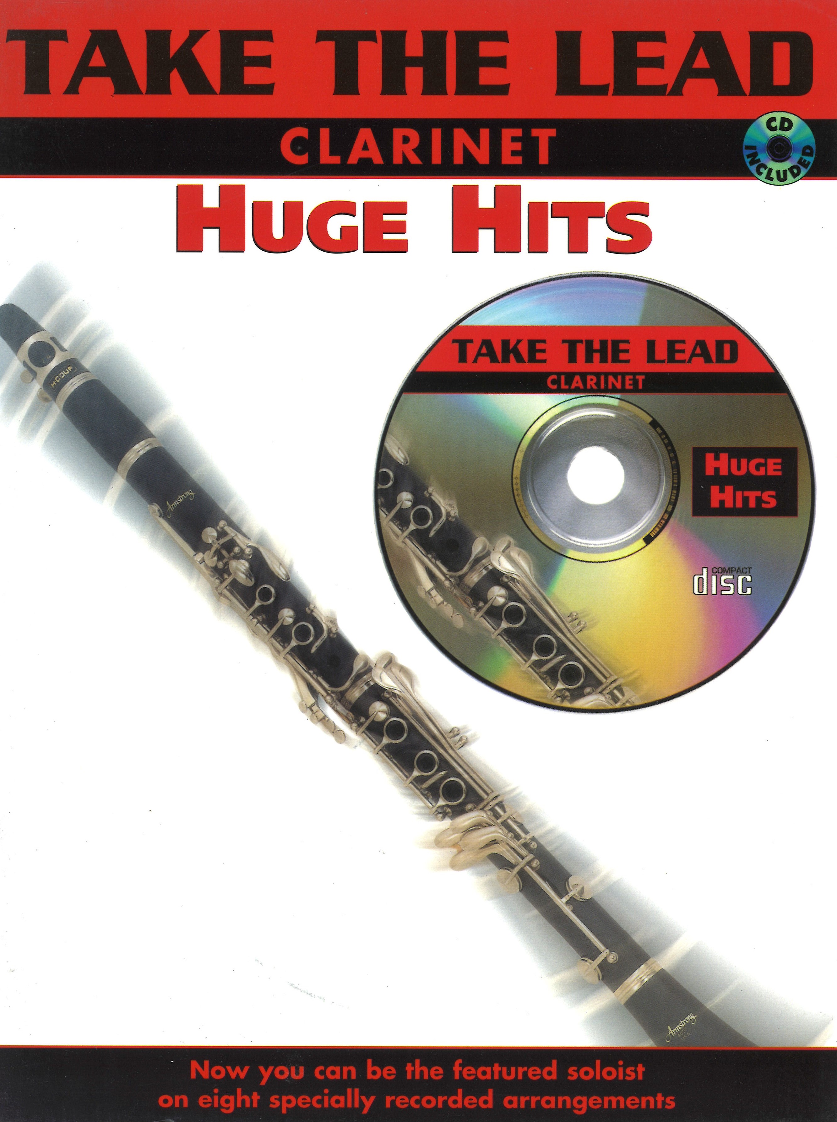 Take The Lead Huge Hits Clarinet Book & Cd Sheet Music Songbook