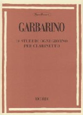 Garbarino 10 Studi Di Ogni Giorno Per Clarinetto Sheet Music Songbook