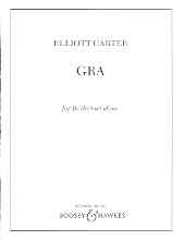 Carter Gra Clarinet Solo Sheet Music Songbook