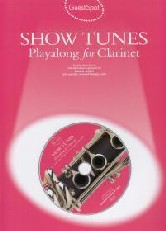 Guest Spot Show Tunes Clarinet Book & Cd Sheet Music Songbook