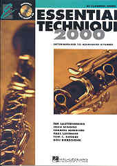 Essential Technique 2000 Book 3 Alto Clarinet + Cd Sheet Music Songbook