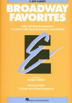 Broadway Favourites Sweeney Alto Clarinet (eb) Sheet Music Songbook