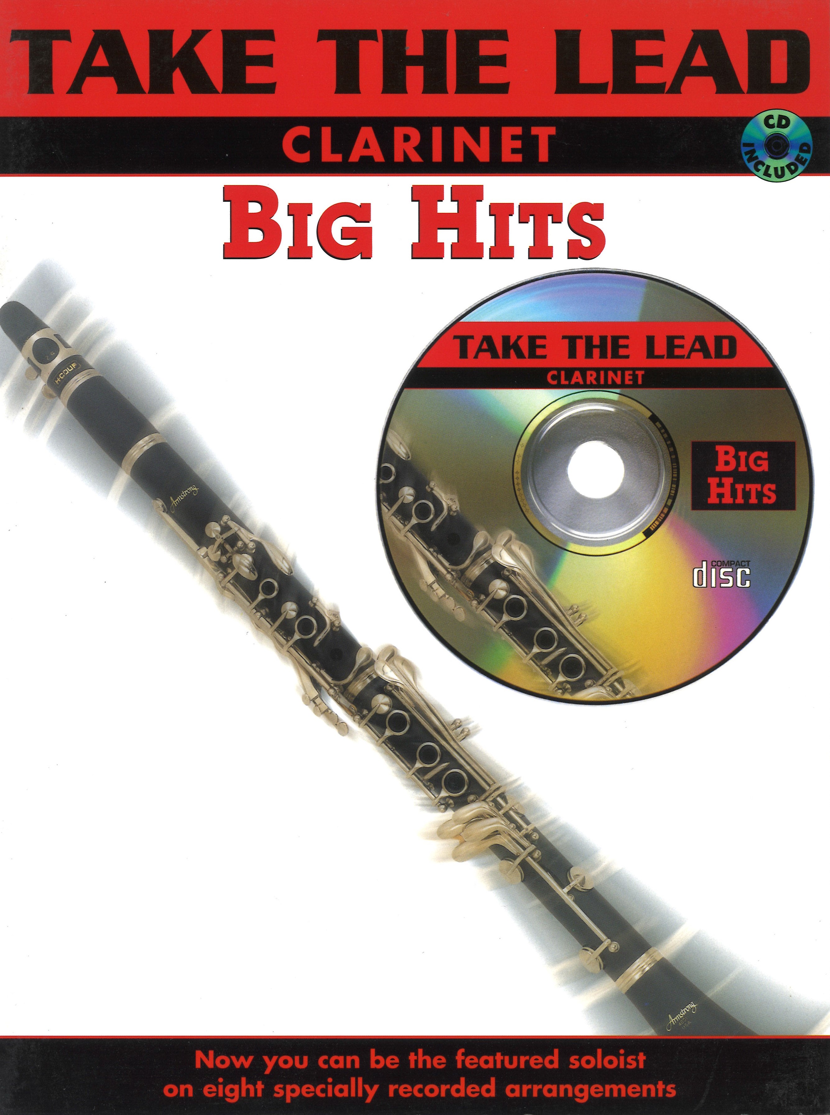 Take The Lead Big Hits Clarinet Book & Cd Sheet Music Songbook