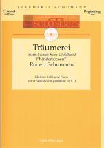 Schumann Traumerei Clarinet & Pf Cd Solos Sheet Music Songbook