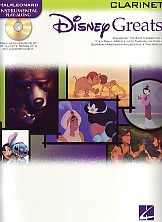 Disney Greats Clarinet Book & Audio Downloads Sheet Music Songbook