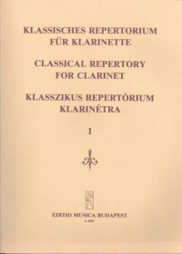 Classical Repertory Vol 1 Balassa Clarinet Sheet Music Songbook