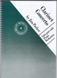 Parker Concerto Clarinet & Piano Sheet Music Songbook