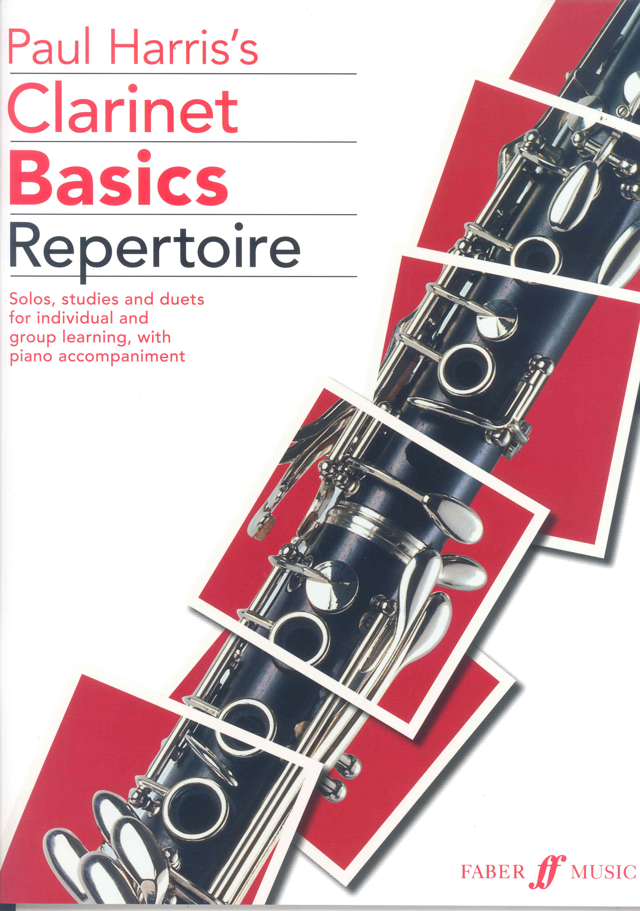 Clarinet Basics Repertoire Harris Clarinet & Pian Sheet Music Songbook