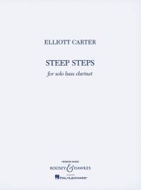 Carter Steep Steps Solo Bass Clarinet Sheet Music Songbook