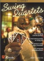 Swing Quartets Clarinet Lochs Book/cd Sheet Music Songbook
