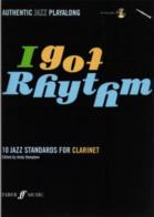 I Got Rhythm Clarinet Book & Cd Sheet Music Songbook