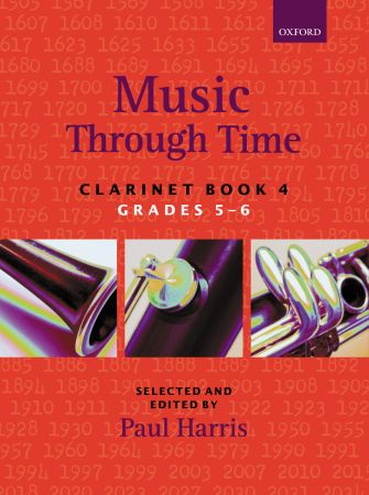 Music Through Time Book 4 Clarinet Grades 5-6 Sheet Music Songbook