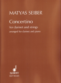 Seiber Concertino Clarinet Complete Sheet Music Songbook