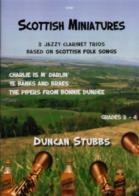 Scottish Miniatures Stubbs 3 Jazzy Clarinet Trios Sheet Music Songbook