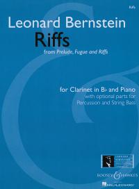 Bernstein Riffs (prelude Fugue & Riffs) Clarinet Sheet Music Songbook