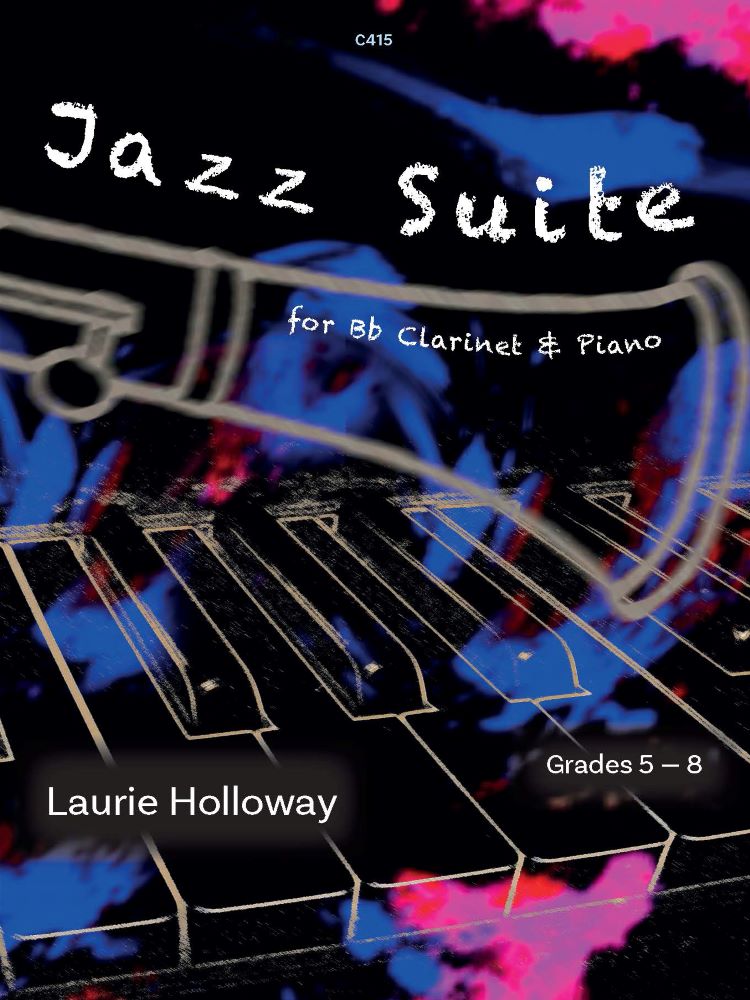 Holloway Jazz Suite Clarinet & Piano Sheet Music Songbook