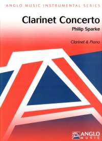 Sparke Clarinet Concerto Clarinet & Piano Sheet Music Songbook
