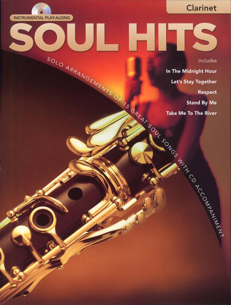 Soul Hits Instrumental Play-along Clarinet Bk & Cd Sheet Music Songbook