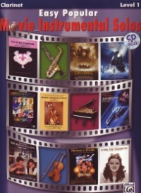 Easy Popular Movie Instrumental Solos Clarinet Sheet Music Songbook