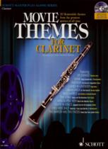 Movie Themes Clarinet Book & Cd Sheet Music Songbook