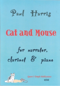 Harris Cat And Mouse Clarinet & Piano And Narrator Sheet Music Songbook