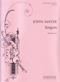 Mayer Sargam For Solo Clarinet Sheet Music Songbook